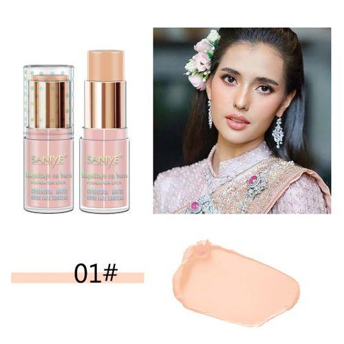 SANIYE Foundation Stick Cobertura Matte #01 - Nude Face Conceal 10g