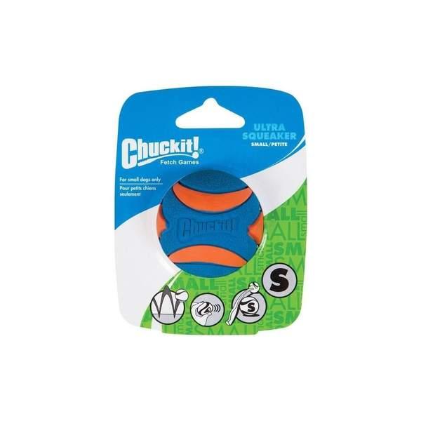 CHUCKIT! ULTRA SQUEAKER BALL SMALL 1 PKb (20709)