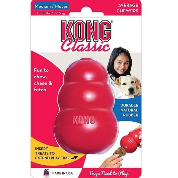 KONG JOUET CLASSIC ROUGE WOBBLER MEDIUM (11216)