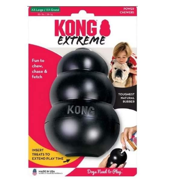 KONG Extreme Dog Toy, Black, Extra Extra Large (11421)