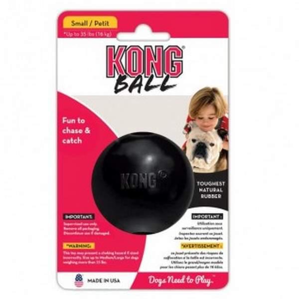 KONG JOUET EXTREME NOIR BALLE SMALL EXTREEM (81141)