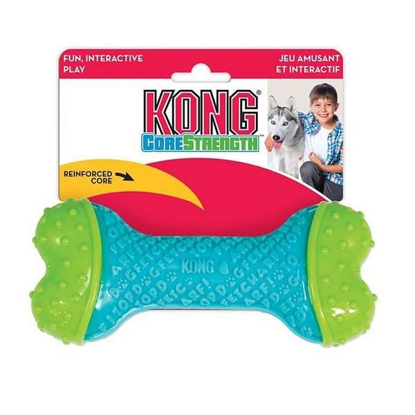 KONG JOUET CORE STRENGTH BLEU OS MEDIUM(47018)