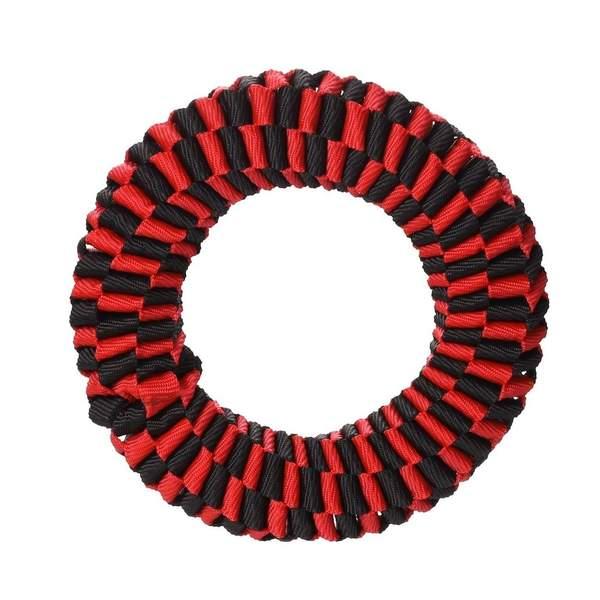 FLAMINGO JOUET MOVAS CORDON ANNEAU pour chien taille L 20 cm (75240)