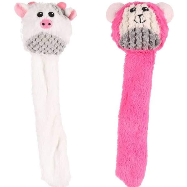 FLAMINGO JOUET KANUNA VACHE & SINGE AVEC BALLE (50421)