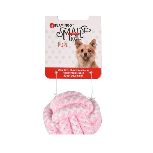 FLAMINGO JOUET SMALL DOG CUB BALLE NOUÉE IVAR (33592)