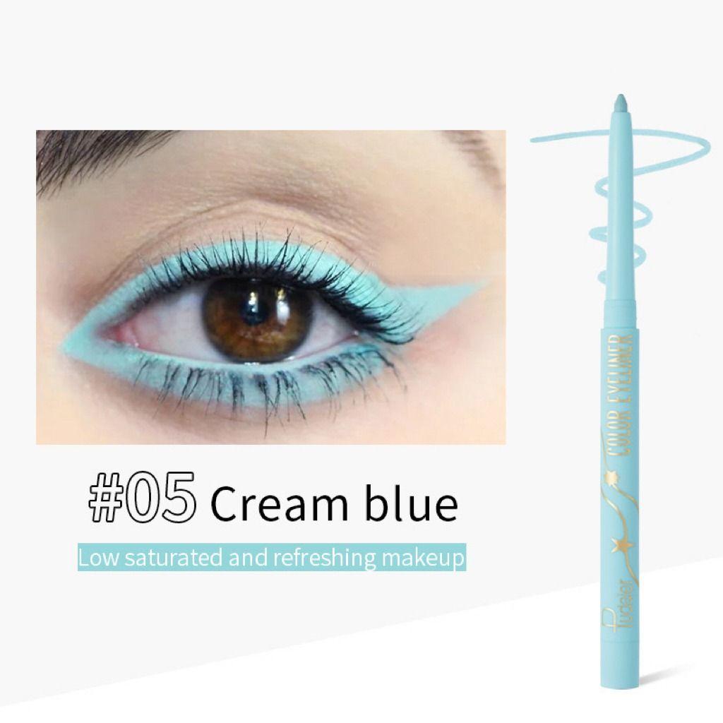 PUDAIER Color Eyeliner Lasting Waterproof #05 CREAM BLUE