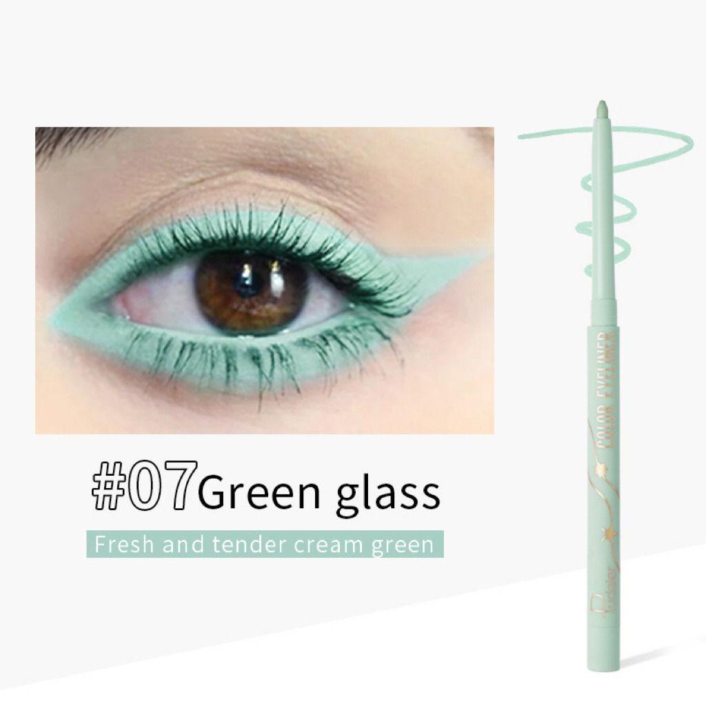 PUDAIER Color Eyeliner Lasting Waterproof #07 GREEN GLASS