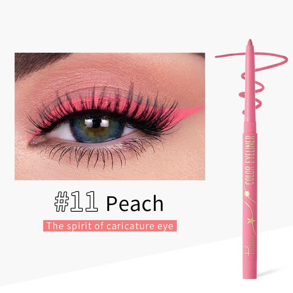 PUDAIER Color Eyeliner Lasting Waterproof #11 PEACH