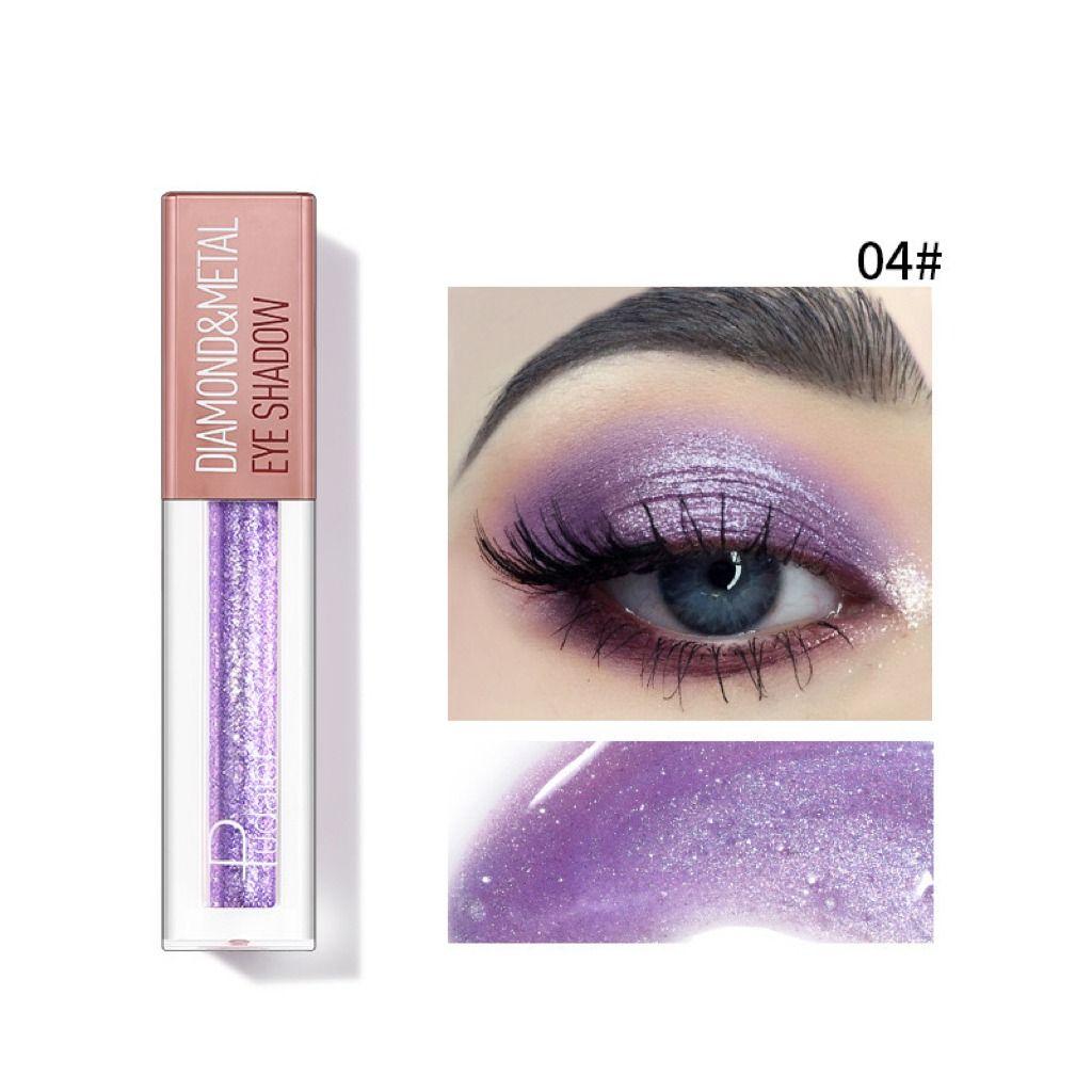 PUDAIER Diamond&Metal Liquid Eyeshadow #04 CHARM PURPLE