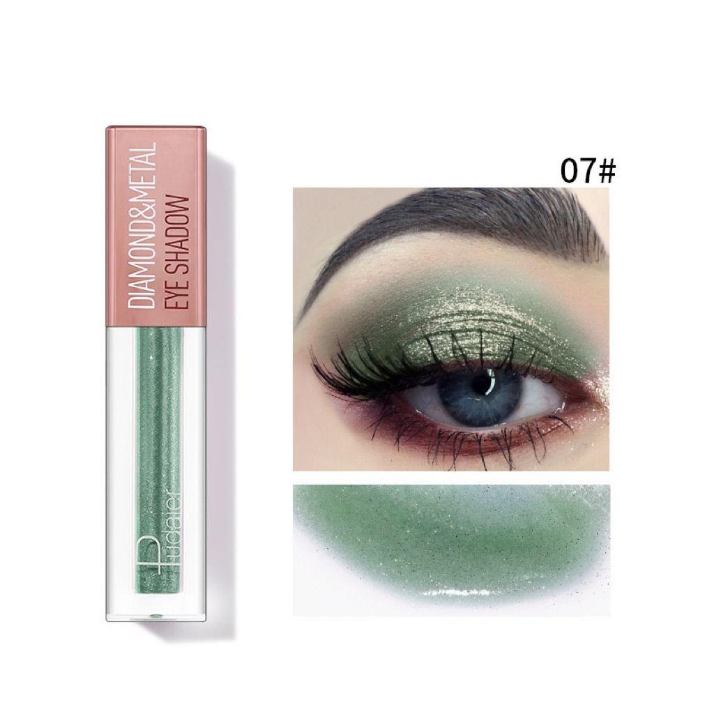 PUDAIER Diamond&Metal Liquid Eyeshadow #07 STARS GREEN