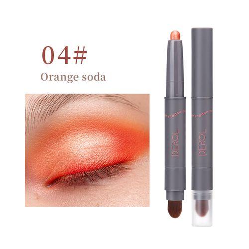 DEROL Sunny Psalms Polarized Eyeshadow Pen #04 Orange Soda