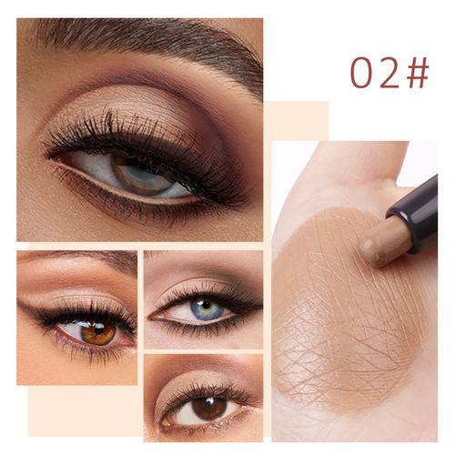 JULIAPOP Mysterious Tint Eyeshadow Pen Color Stick #02 Naked Beige - contains brush