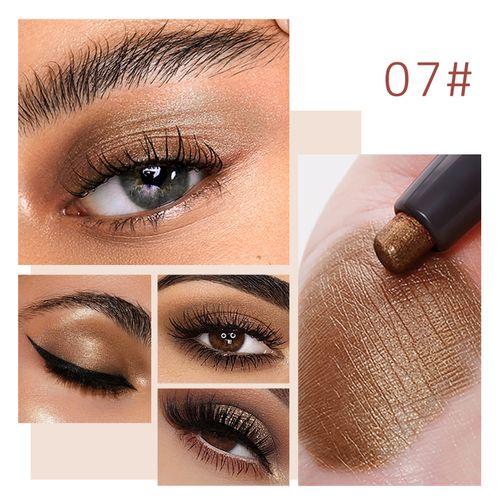 JULIAPOP Mysterious Tint Eyeshadow Pen Color Stick #07 Antique Bronze Brown - contains brush