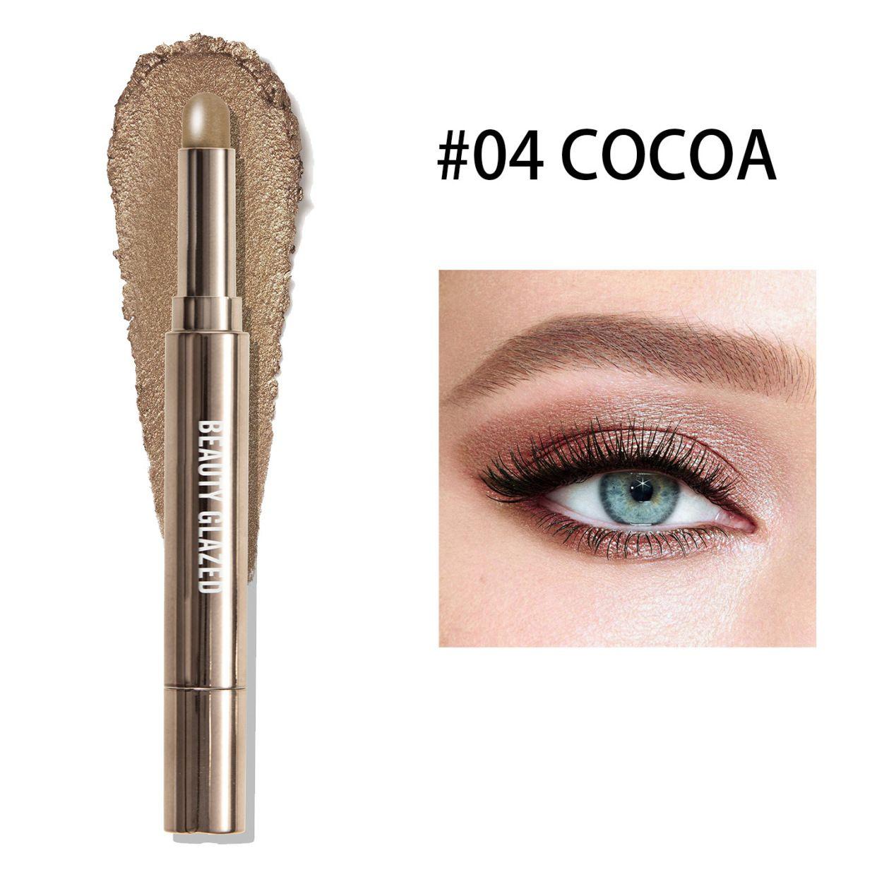 BEAUTY GLAZED Flowing Cloud Silky Eyeshadow Pen #04 COCOA