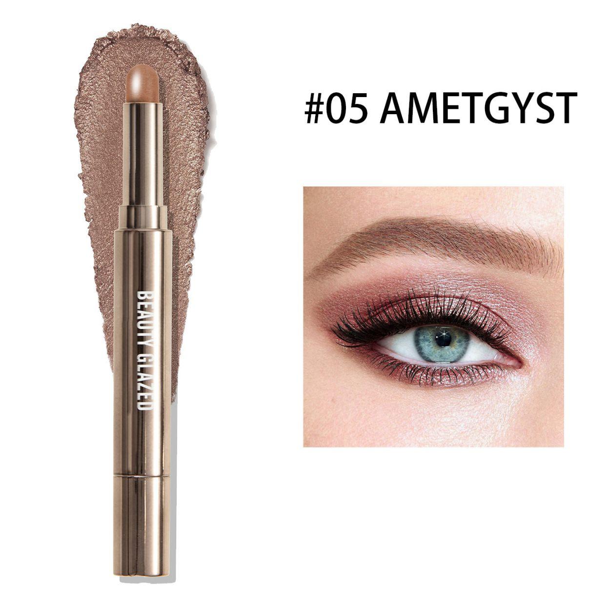 BEAUTY GLAZED Flowing Cloud Silky Eyeshadow Pen #05 AMETGYST