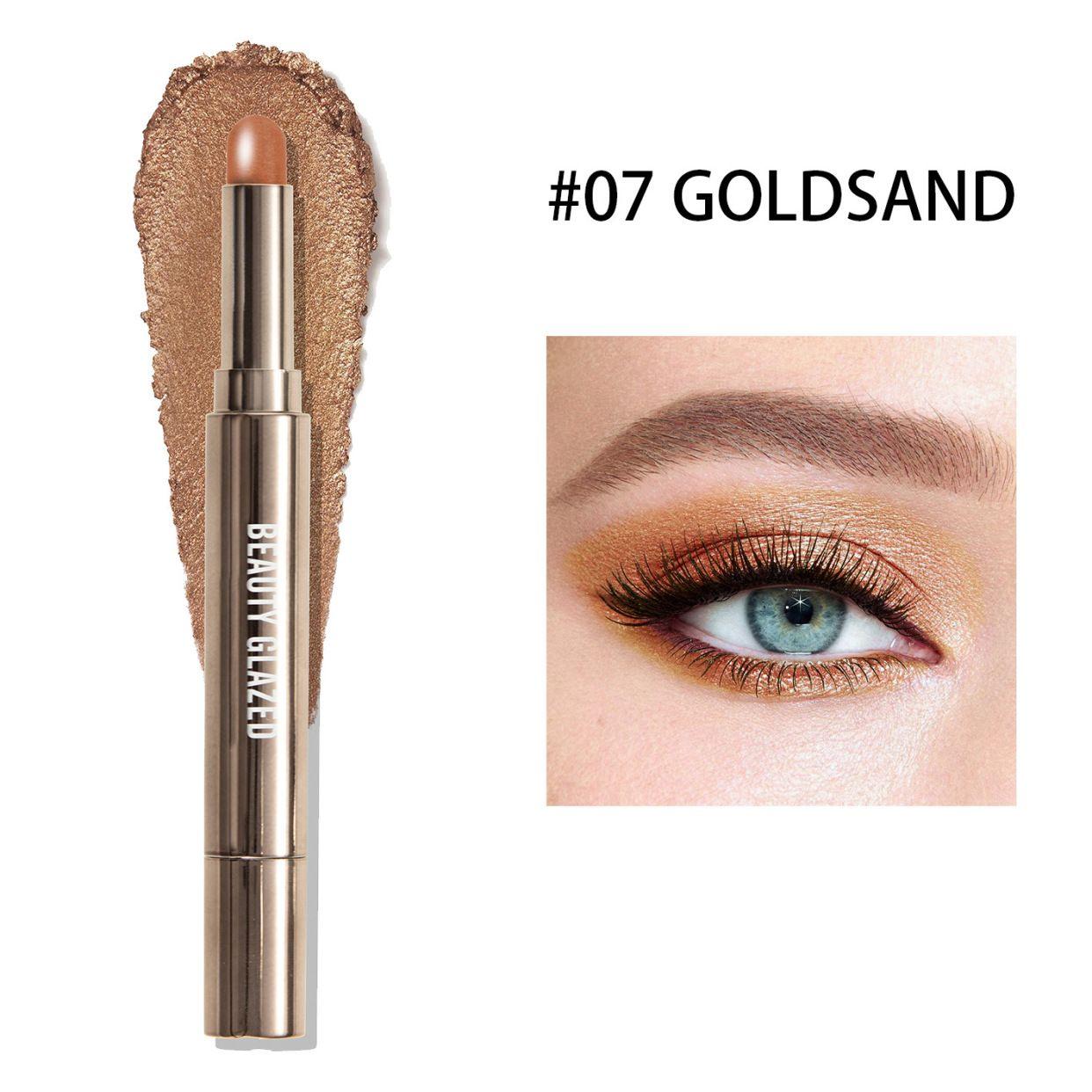 BEAUTY GLAZED Flowing Cloud Silky Eyeshadow Pen #07 GOLDSAND