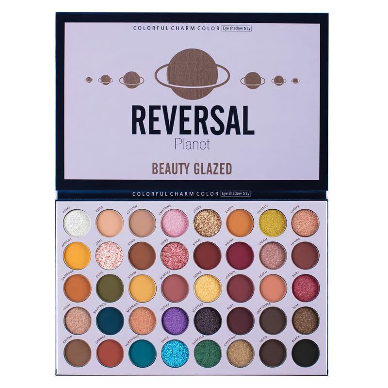 BEAUTY GLAZED 40 Colors Reversal Planet Professional Makeup Palette