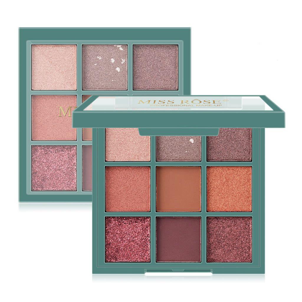 MISS RÔSE Professional Makeup 9 Colors Eyeshadow Palette #02