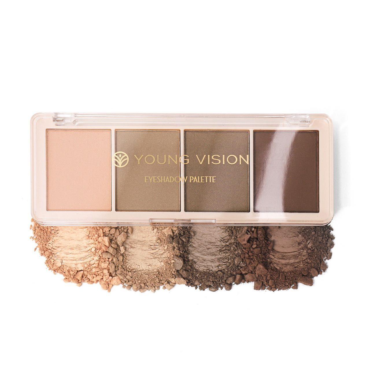YOUNG VISION 4 Colors Eyeshadow Palette Color #C - 16g