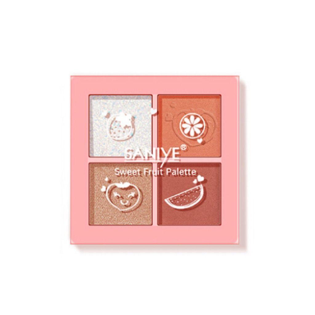 SANIYE Sweet Fruit 4 Colors Eyeshadow Palette #02 - 4.5g
