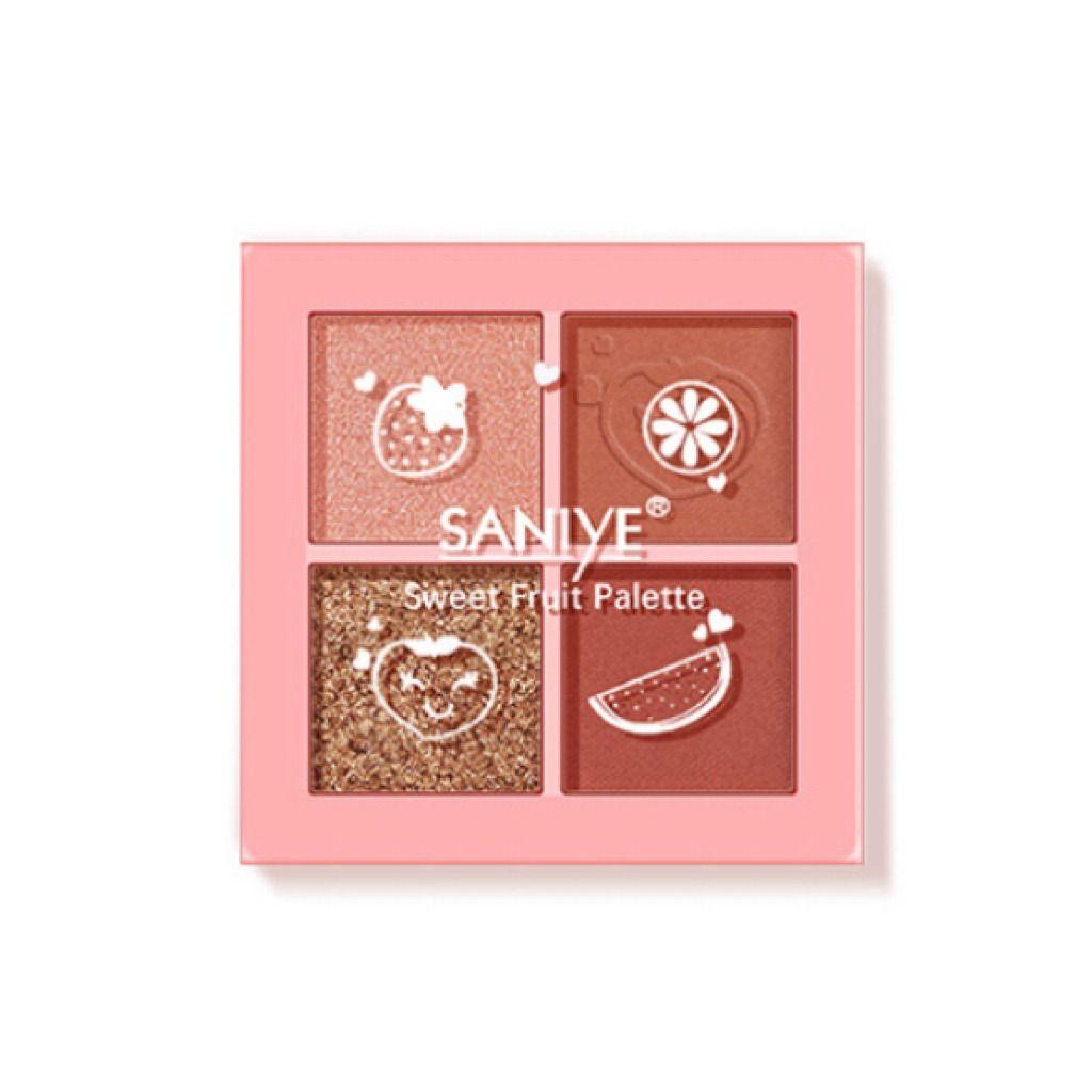 SANIYE Sweet Fruit 4 Colors Eyeshadow Palette #03 - 4.5g