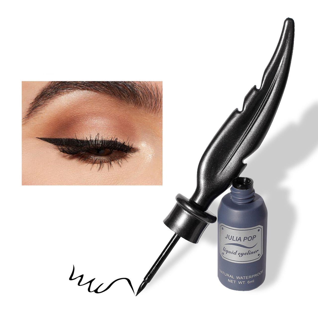 JULIAPOP Light Feathers Liquid Eyeliner #01 BLACK - 6ml