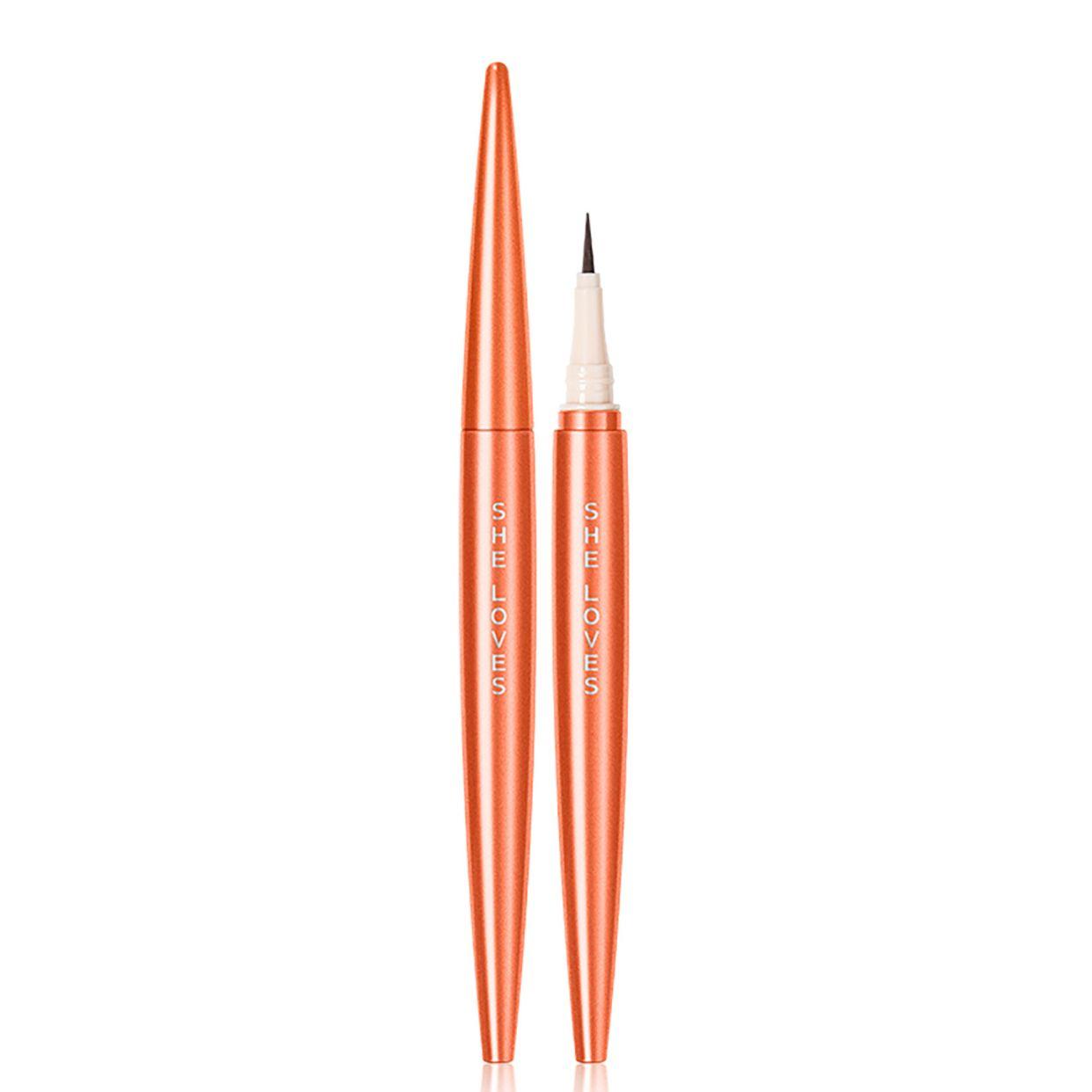 SHELOVES Uniformity Fluent Liquid Eyeliner Pen #03 Caramel