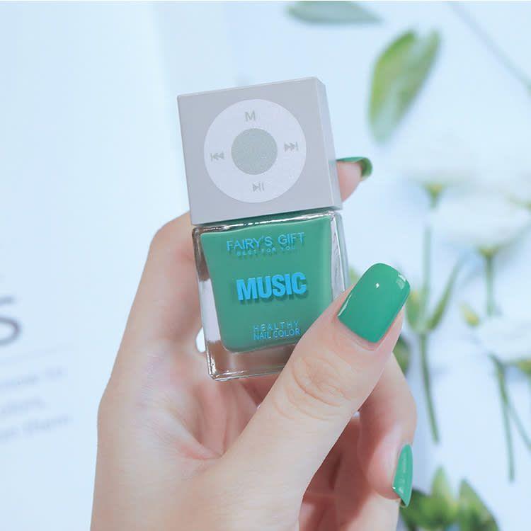 Music Healthy Nail Color A04 Mint Green 10ml