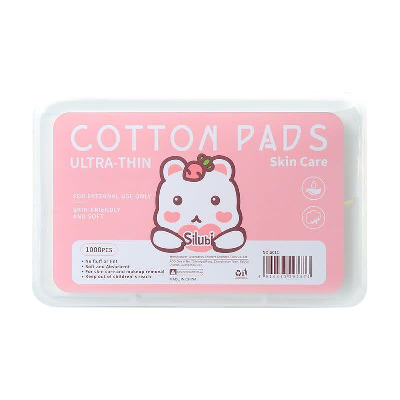 SILUBI Cotton Pads Skin Care 1000 pcs