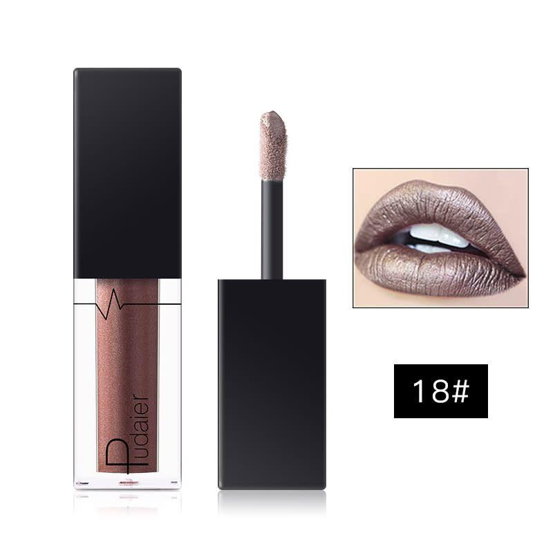 PUDAIER New Fashion Lip Gloss Fine Flash Color #18 - 3.5ml