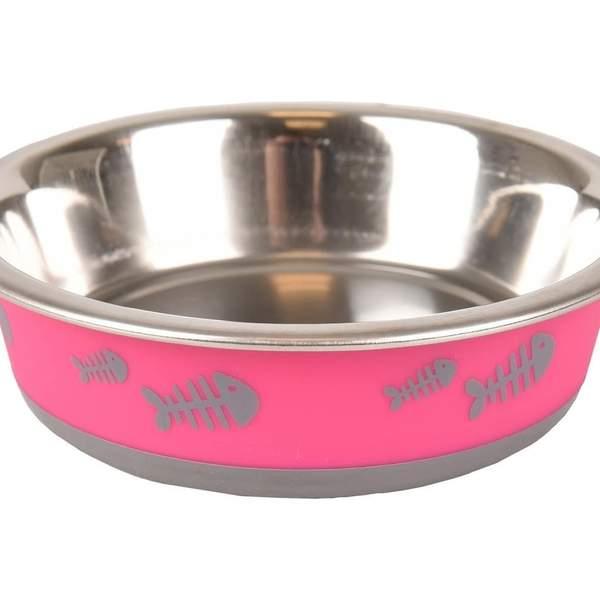 FLAMINGO GAMELLE FISH BONE FUCHSIA XS 225ML 12,3CM (98853)