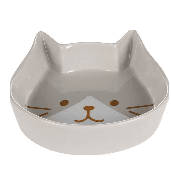 FLAMINGO GAMELLE POUR LA NOURRITURE ET L'EAU KAPO GRIS CLAIR (96740)