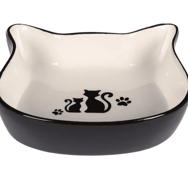 FLAMINGO GAMELLE NONA CERAMIQUE NOIR-BLANC TASTE 250ML (96597)