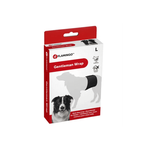 FLAMINGO male dog wrap L (99108)