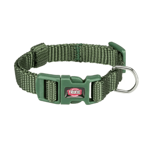 TRIXIE Collier M-l Avec Boucle Anti-traction Vert Pour Chien (20504)