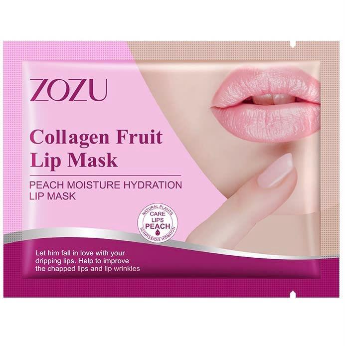 ZOZU Collagen Fruit Lip Mask - Peach Moisture Hydration 8g