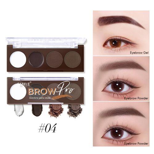 Eyebrow Shadow Design Kit 4 Colors #04 - Brow Pro 12g