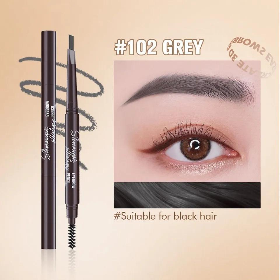 SANIYE Auto-Rotating Waterproof Eyebrow Pencil Color #102 GREY