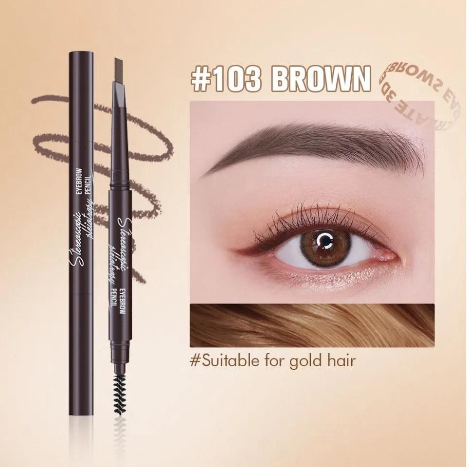 SANIYE Auto-Rotating Waterproof Eyebrow Pencil Color #103 BROWN