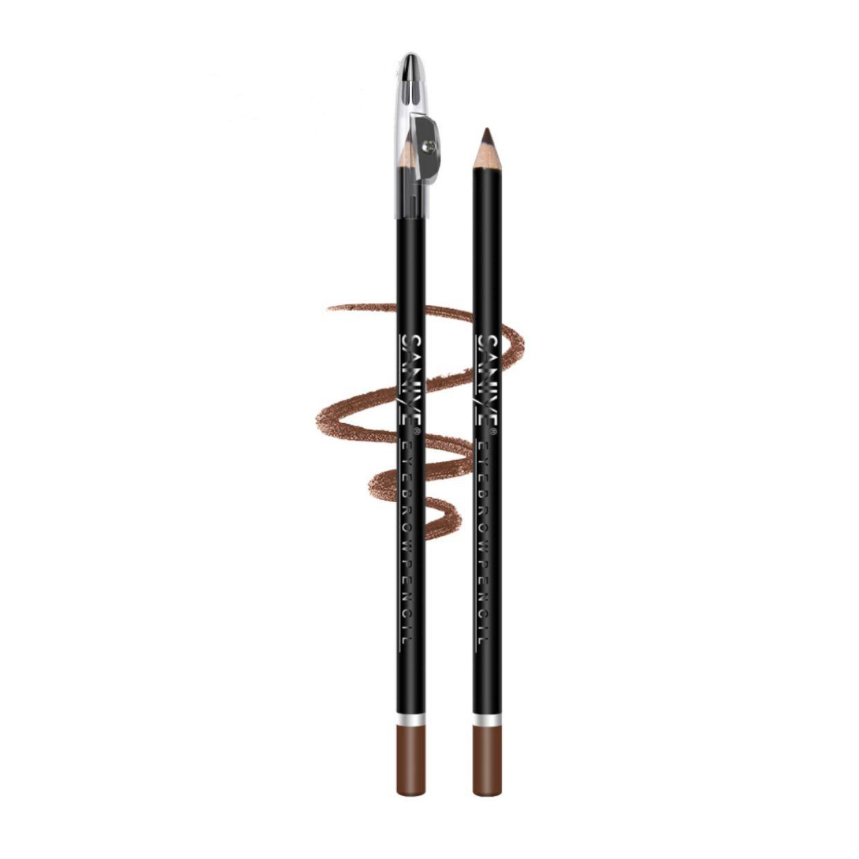 SANIYE Eyebrow Pencil Black Color #03 Brown - with pencil sharpener