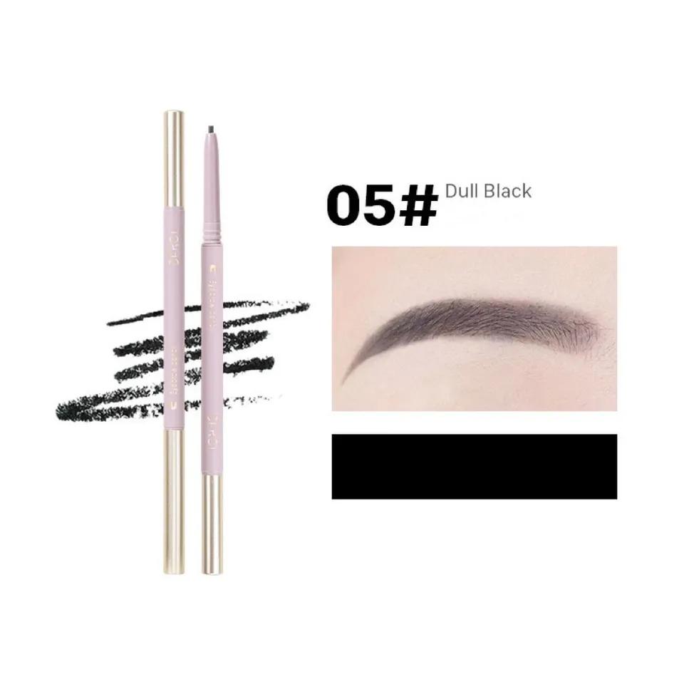 DEROL Concrete Poetry Waterproof Eyebrow Pencil #05 Dull Black