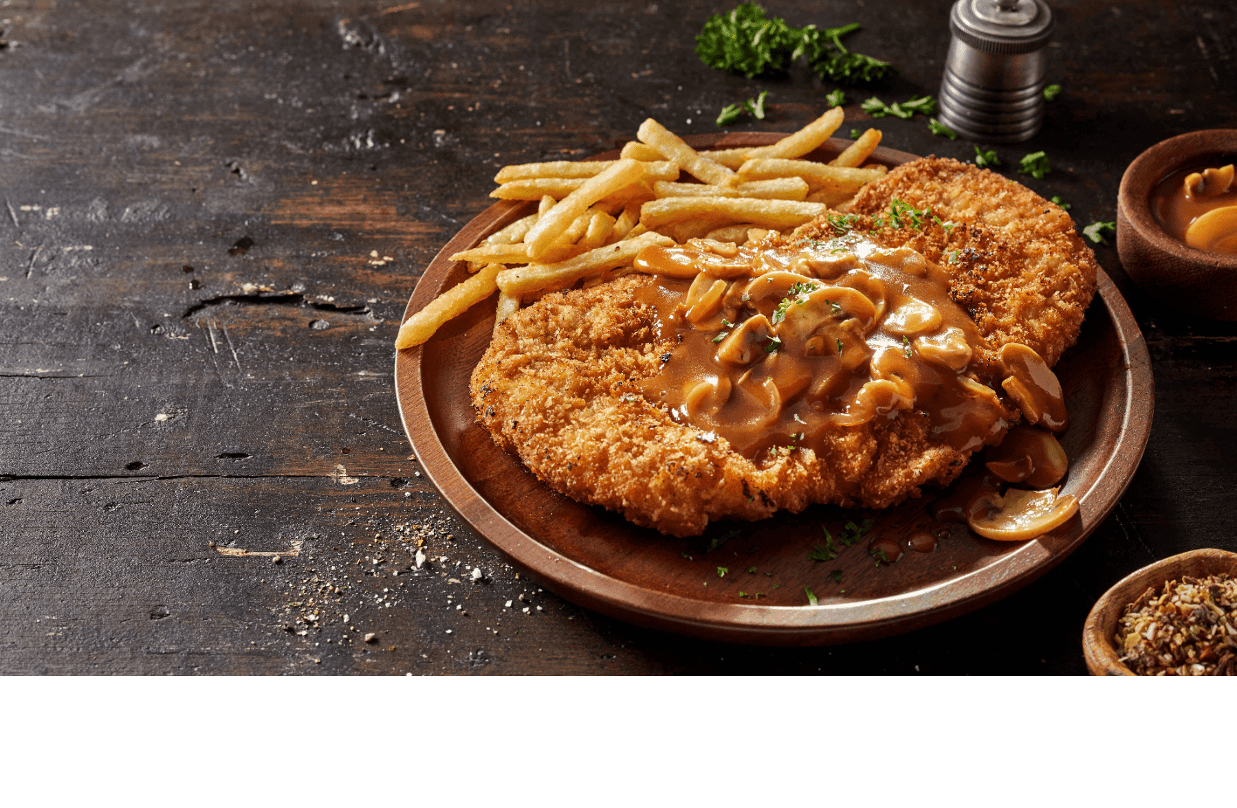 Plat Escalope panée