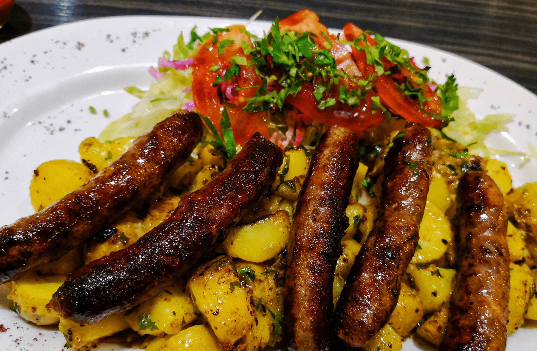 Plat Merguez Grillé