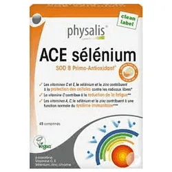 Physalis Ace Selenium Boite De 45 Comprimes
