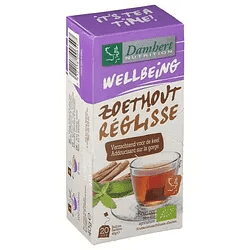 Damhert Reglisse Sachets Boite De 20