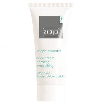 Ziaja Med Atopic Creme De Visage Apaisante Et Hydratante 50ml