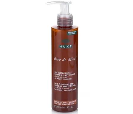 Nuxe Reve De Miel Gel Nettoyant Et Demaquillant Visage 200ml