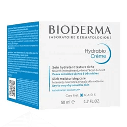 Bioderma Hydrabio Creme Soin Hydratant Texture Riche Pot 40ml