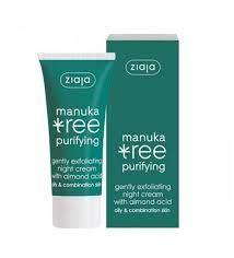 Ziaja Manuka Tree Creme De Nuit Pour Peaux Mixtes Et Grasses 50ml