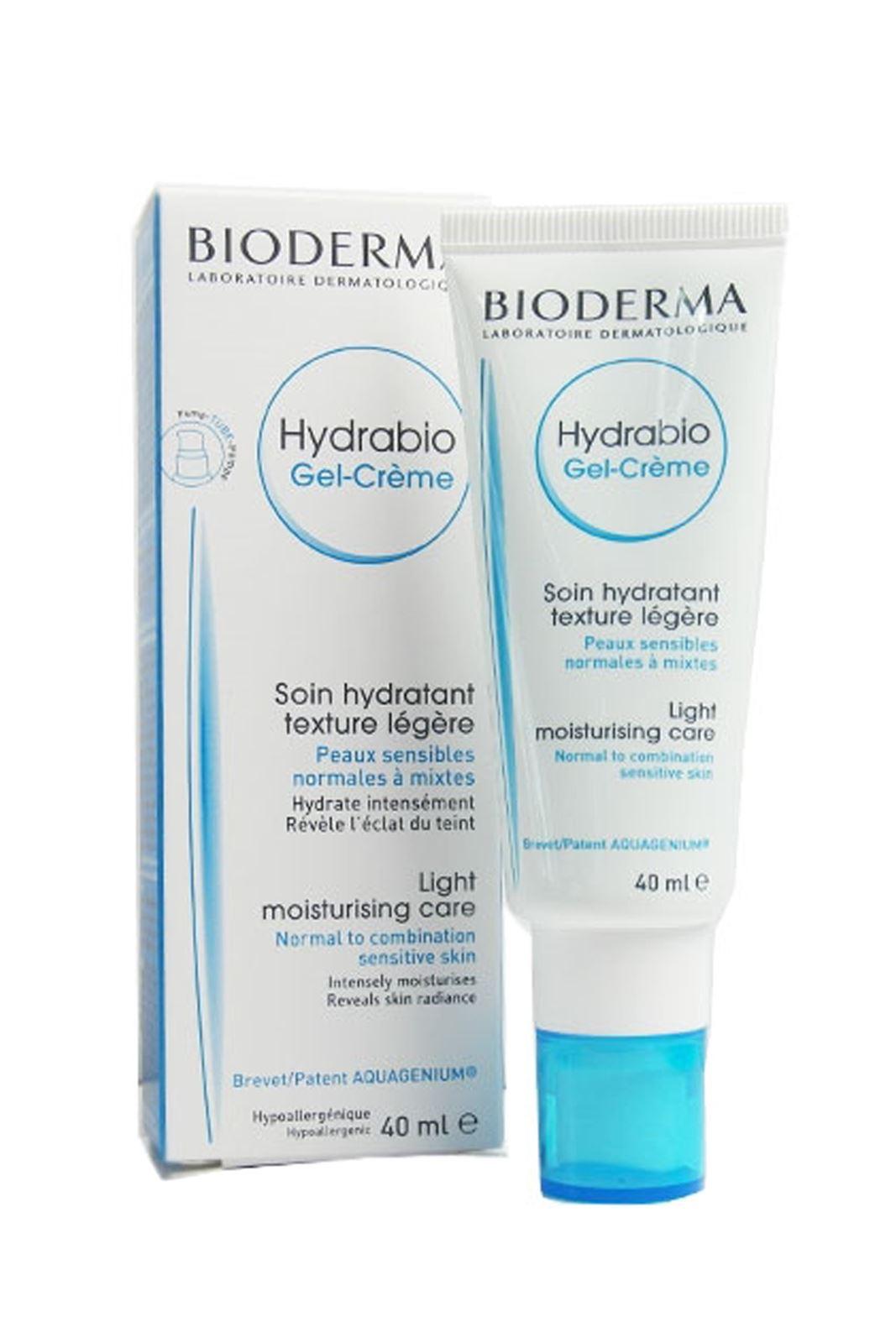 Bioderma Hydrabio Gel Creme Soin Hydratant Texture Legere 40ml
